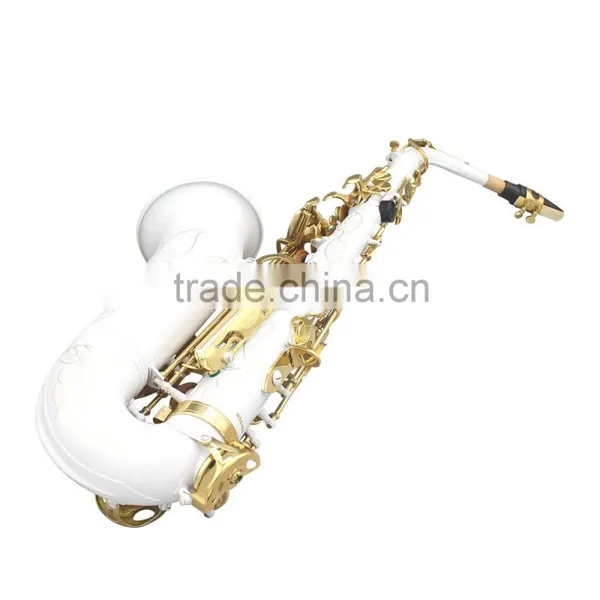 High Grade Red Copper Professional Saxophone Sax Eb WSS-896 Carven Decorative Pattern photo-4