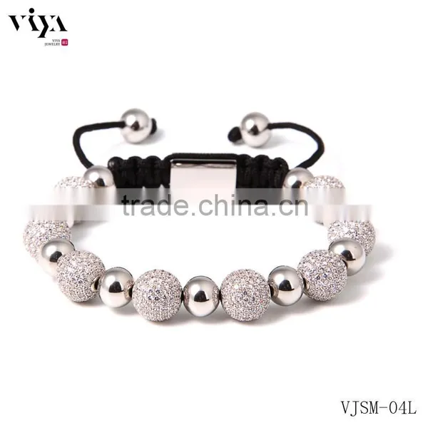 2016 The Best Selling Chinese Knot Beads Jewelry With 316L Stainless Steel Bracelet Jewelry Gift for Women Wholesales photo-2