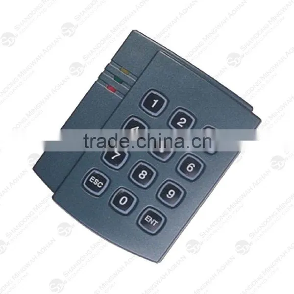 access control reader with key pad