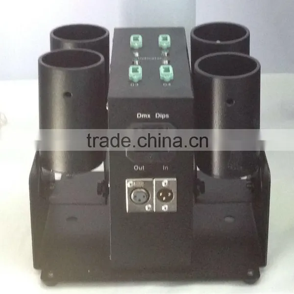 4 Heads Confetti Shooter Confetti Launcher DMX512 Four Head Shot Electric Confetti Cannon Confetti Shooter