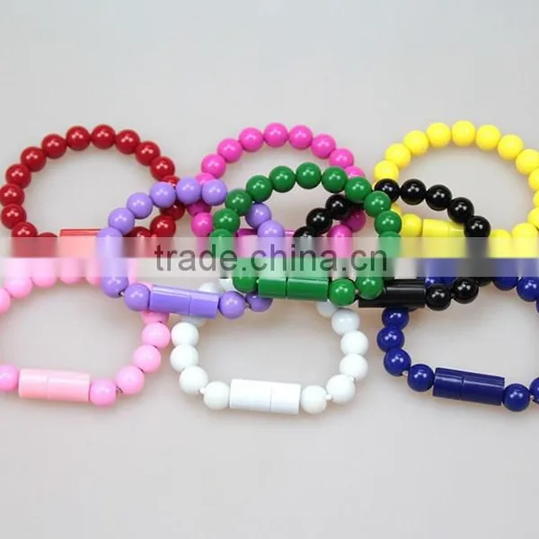 The New Bracelet Cable Line Creative Portable Charging Line Wrist USB Cable Smartphones photo-2
