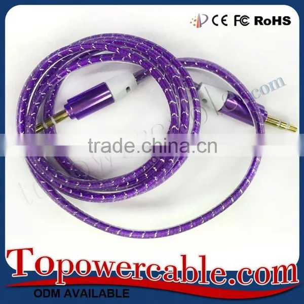 Radio Auxiliary Cord Aux Cords For Car Thin Auxiliary Cable photo-3