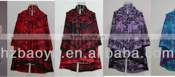 Hot Fashion lady pashmina polyester cape tippet large winter scaves