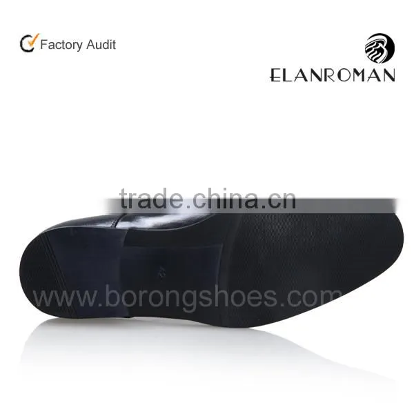 Fashion New Arrived Leather Black Dress Shoes Men photo-6