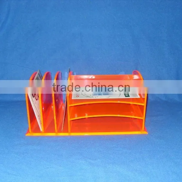 Good Quality OEM Acrylic Desktop File Holder