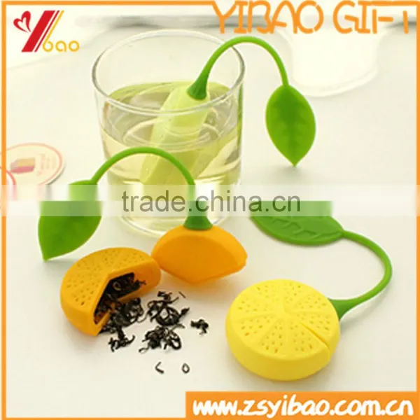 2015 Fashion Tool Silicone Strawberry Lemon Pear Shape Tea Infuser photo-4
