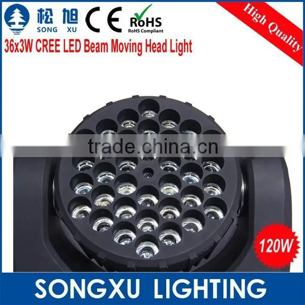 Professional 36x3w Rgbw Beam Led Martin Moving Head dj Lighting photo-2