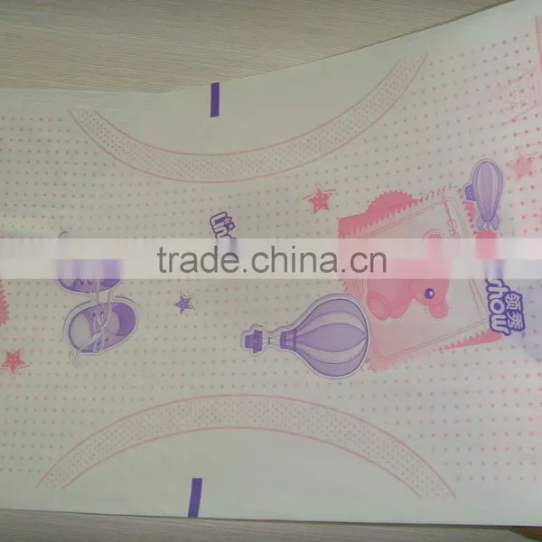 Breathable Lamination Nonwoven PE Film for Baby Diapers Super Soft Feeling