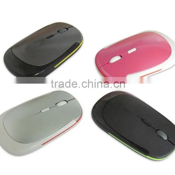 2.4Ghz Wireless Slim Clever Optical Laser Magic Mouse Mice For PC Desktop Mac photo-4
