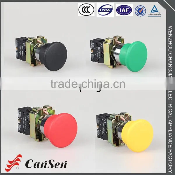 CE Certificate Colorful Metal Mushroom Low Voltage Push Button Switch Supplier's Choice photo-5