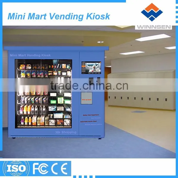 Card Payment High Security Elevator System Mini Mart Vending Machine photo-5