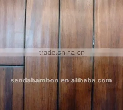 Strand Woven Handscraped With Black Brush