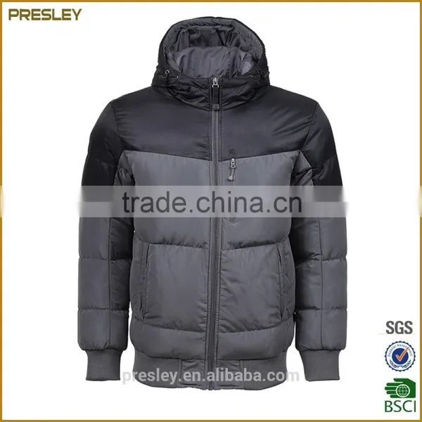 BSCI Oem High Quality Winter Brown Men's Down Jacket Coat Made in China photo-5