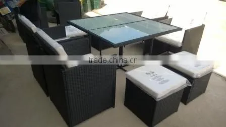 PE Poly Rattan Wicker Outdoor / Garden Furniture - Sofa Set photo-4