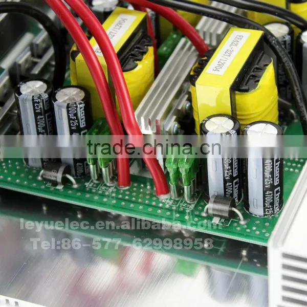 High Efficiency CE RoHS Approved 2500w DC 12v to AC 110v/220v Pure Sine Wave Power Inverter OPIP-2500 With Solar System photo-6