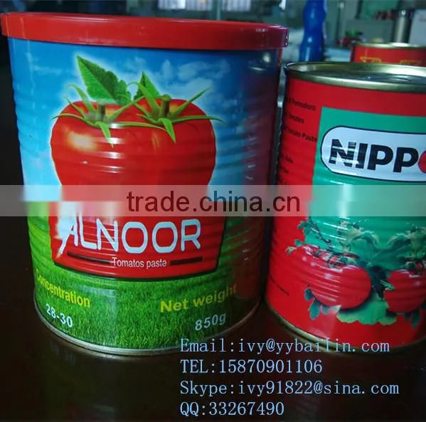 Canned Tomato Paste,brix:22-24%,24-26%,28-30%,hot Sell Africa photo-3