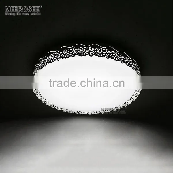 Round Plastic Ceiling Lights Cover LED Flush Mount Cieling Light Fitting MD83061 photo-6
