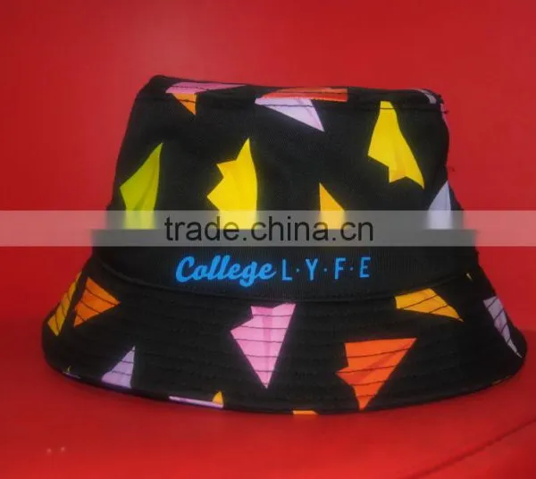 Two Tone Custom Bucket Hat/ Fishing Hat With Printing photo-5