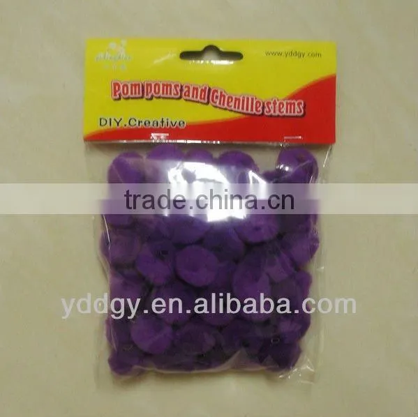 Factory Supply Colorful Cute Acrylic Pom Poms for Toys photo-4