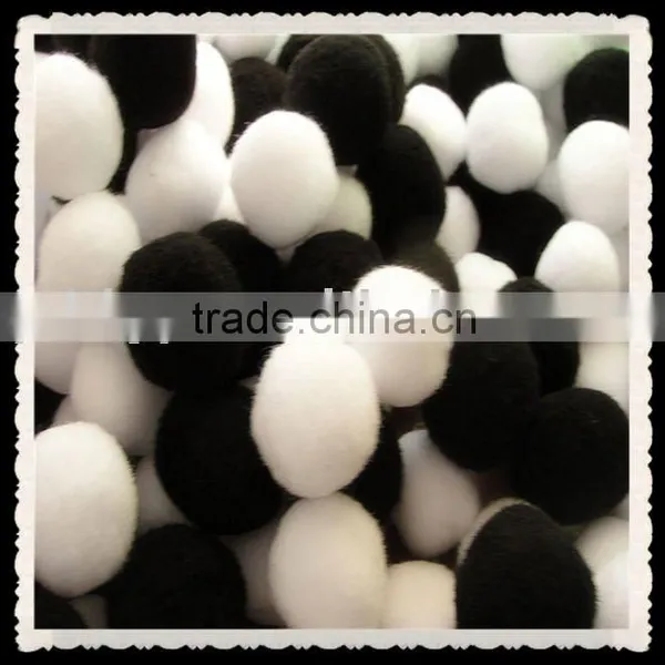 Factory Supply Colorful Cute Acrylic Pom Poms for Toys photo-5