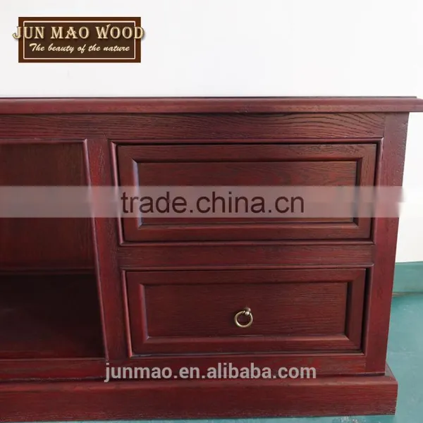 2016 NEW Solid Wooden Furniture Living Room Red TV Stand photo-3