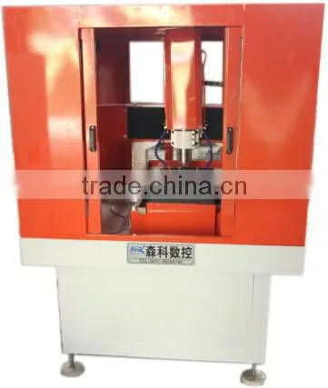 CNC Milling Machine for Metal SKM-6013 Double Heads Cooper Metal Engraving Machine photo-3