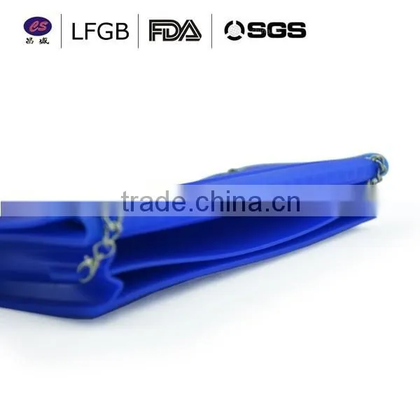 Hot Sale Highly Popular Blue Fashion Silicone Shopping Bag photo-4