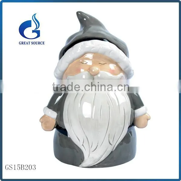 Unique Dog Shape Ceramic Christmas Cookie Storage Jars photo-4