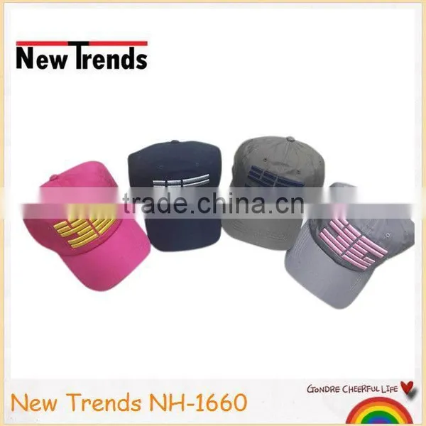 Embroidery Pattern Cotton Sport Caps
