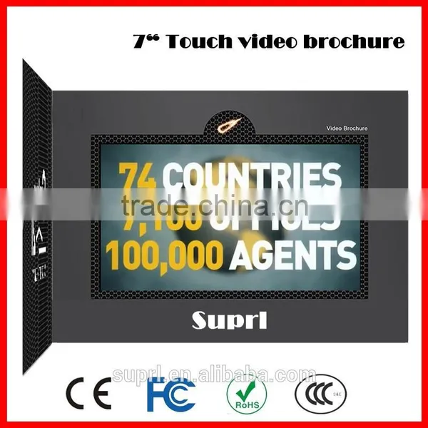 Latest Hot Selling Birthday Hot Sex Lcd Mp4 Player Video Greeting Card With Lower Price photo-2