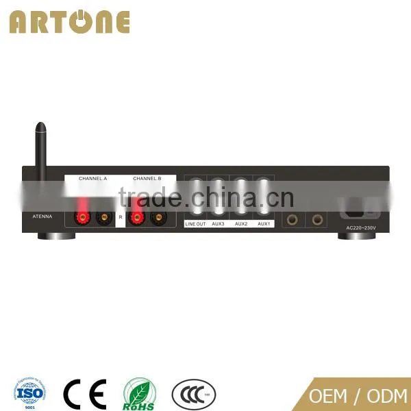 ARTONE T-206 60wx2 Usb fm Bluetooth Amplifier Wireless Microphone Teaching photo-5