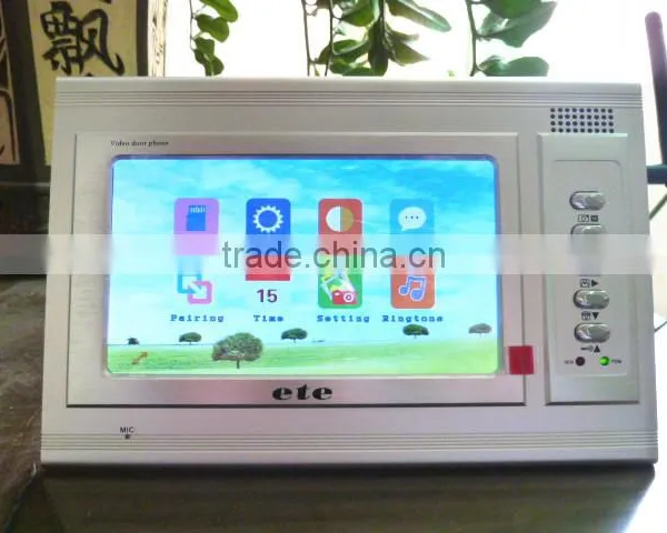 2015 Smart Color Video Door Phone System Intercom Door Bell Indoor Monitor photo-2