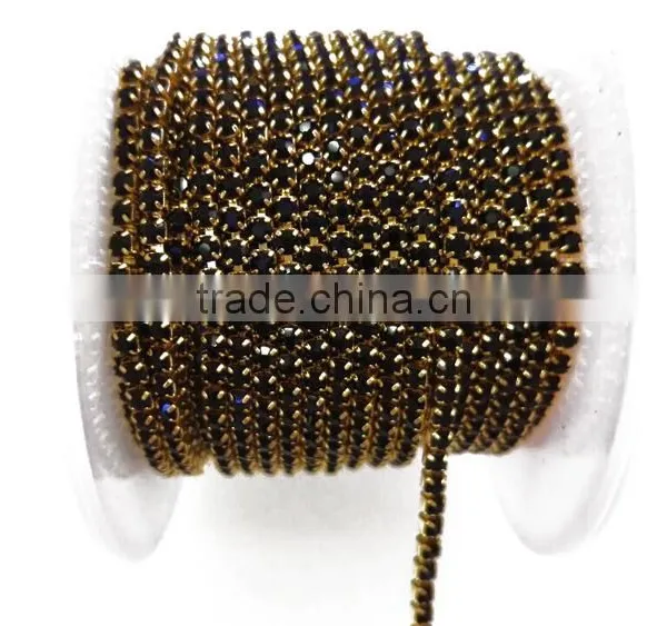 2016 High Quality D Claw Rhinestone Cup Chain For Clothing Garment Accessories Wholesale photo-5