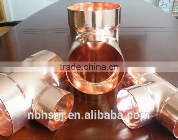 Plumbing Red Copper Pipe Fittings photo-3