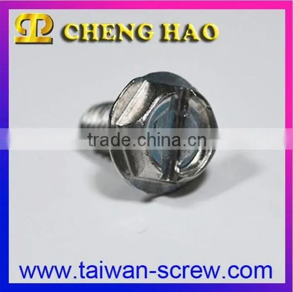 M4 Slot Hex Washer Head Trilobuar Stainless Steel Screws photo-3