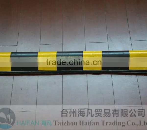 800mm Reflective Round Rubber Wall Corner Guard/High Quality Rubber Column Guard/wall Corner Guard for Parking Safety photo-2