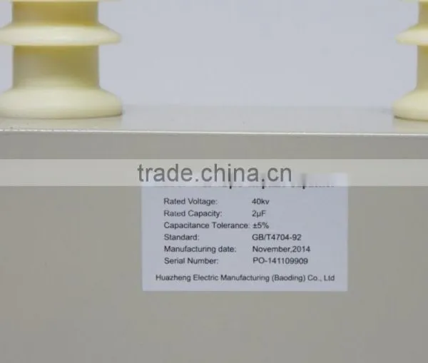 Capacitor 2uF 40kV,HV Pulse Capacitor 100nF photo-3