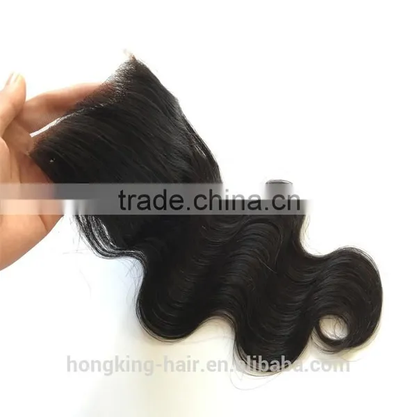 Brazilian Virgin Hair 4x4 Cheap Silk Base Closure,Free/Middle/3 Part Silk Base Closures photo-3