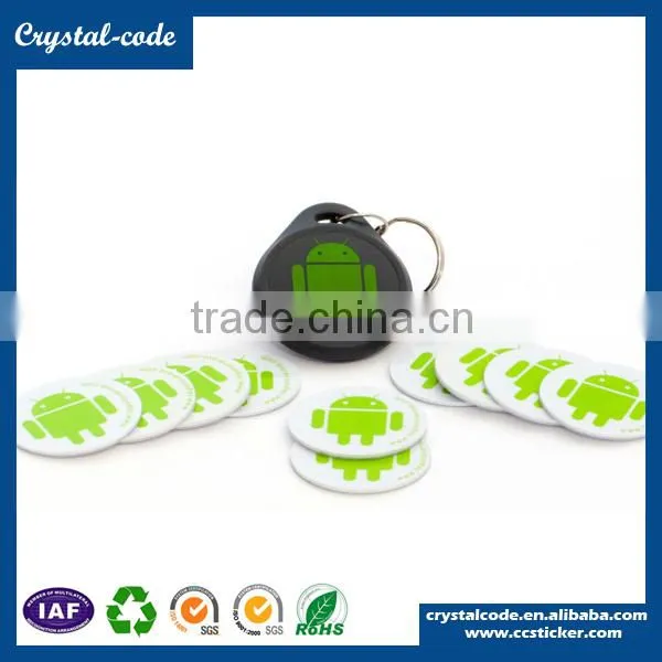 Waterproof Cheap Small RFID UHF Sticker Tags 125khz, Washable NFC Paper Tag Price Sticker Label Smart PVC Cards Chip Rolls Most Popular photo-5