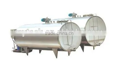 Horizontal Milk Straight Cooling Tank Price photo-2