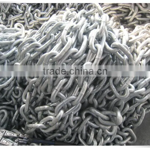 Hot Sale Grade U2 Galvanized Open Link Anchor Chain photo-6