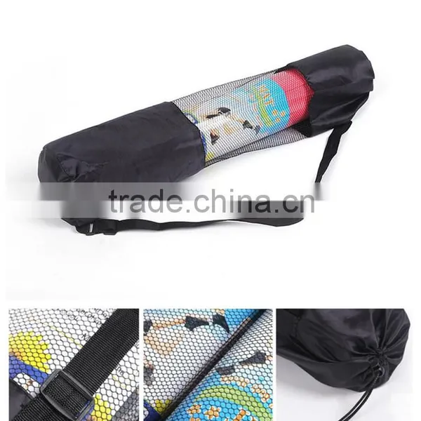 Large Yoga Mat Carry Bag for Men and Women With Adjustable Strap Drawstring Opeing Mesh Centre Easy Store Keep Clean photo-6