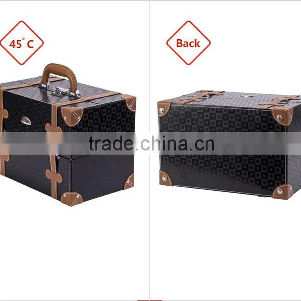 Aluminim Frame Pvc Waterproof Multi Color Custom Hand Empty Makeup Cosmetic Case photo-3