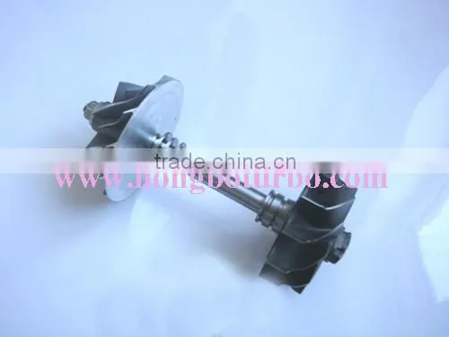 CT16V 17201-OL040 shaft wheels and compressor wheels turbine rotor