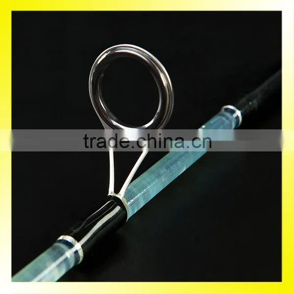 Spinning Solid Glass Fiber Fishing Pole Lure Fishing Rod 2 Sections photo-3