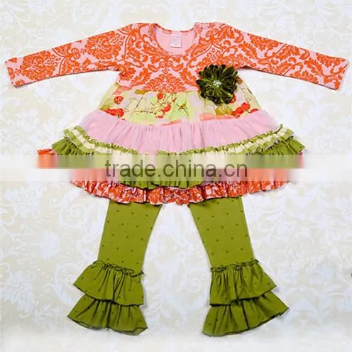 2015 Autumn Thanksgiving Girls Cotton Persnickety, Giggle Moon Remake Outfits