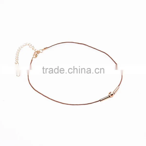 Hot New Torques Bijoux Plain Velvet Ribbon Pendant Necklace Maxi Statement Chokers Necklace for Women Jewelry photo-3