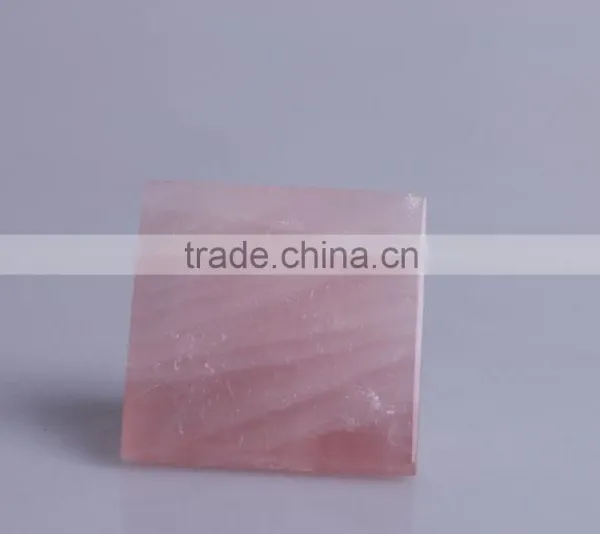 Natural Rose Pink Quartz Crystal Pyramid Healing Products for Wholesale photo-3