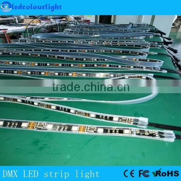Indoor&outdoor DC12V 15mm Width DMX RGB Flexible Strip Light photo-4