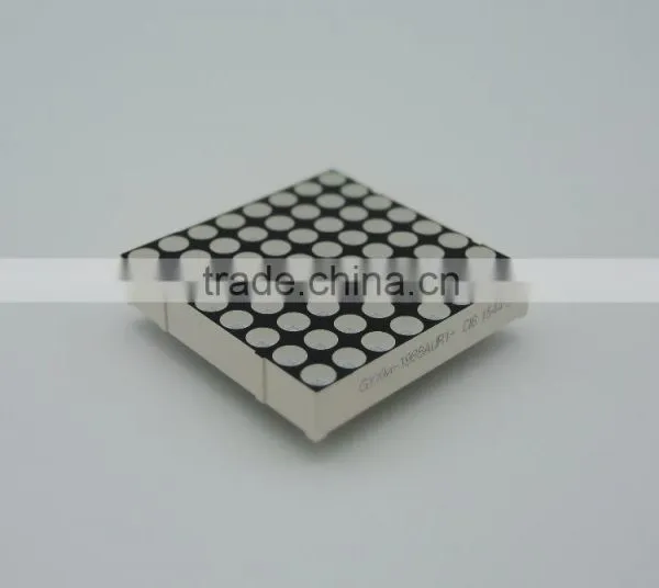 Low Power Consumption Red Color 8*8 LED Dot Matrix Display photo-6